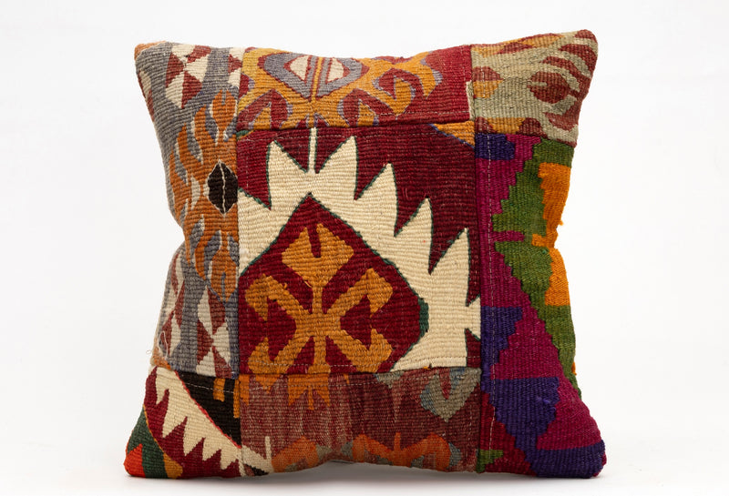 Patchwork Pillow, 16x16 in. (KW40404864)