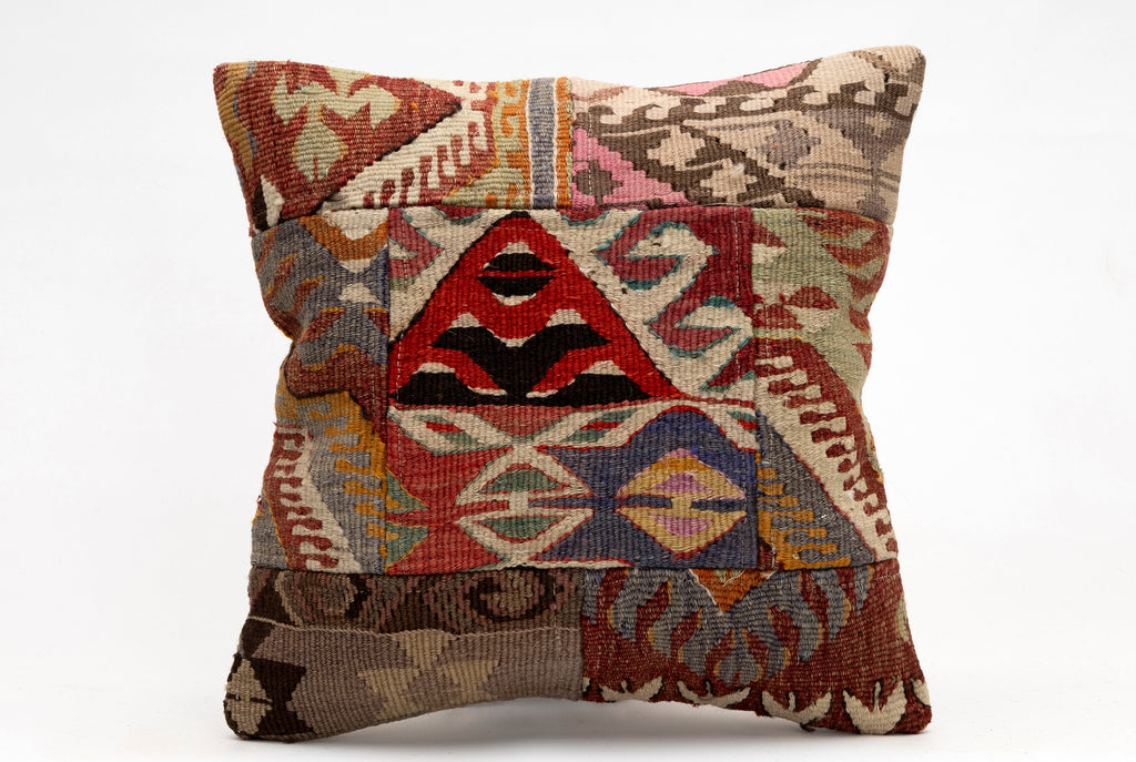 Patchwork Pillow, 16x16 in. (KW40404869)