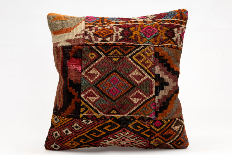 Patchwork Pillow, 16x16 in. (KW40404877)