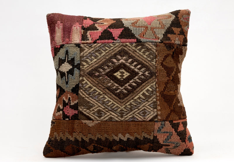 Patchwork Pillow, 16x16 in. (KW40404885)