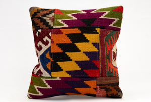 Patchwork Pillow, 16x16 in. (KW40404889)