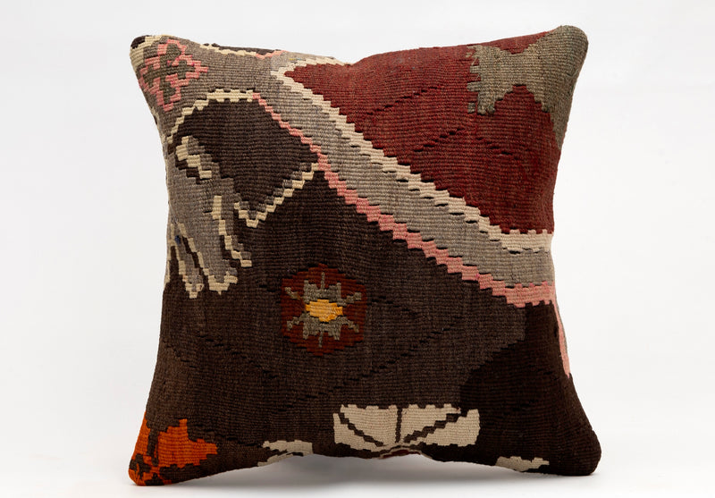 Kilim Pillow, 16x16 in. (KW40405016)