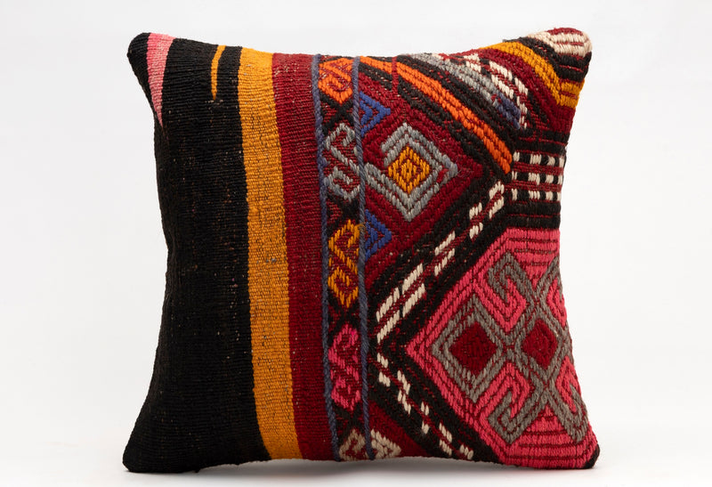 Kilim Pillow, 16x16 in. (KW40405019)