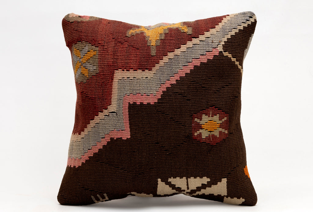 Kilim Pillow, 16x16 in. (KW40405032)