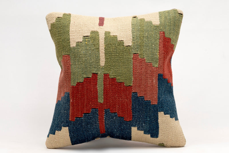 Kilim Pillow, 16x16 in. (KW40405070)