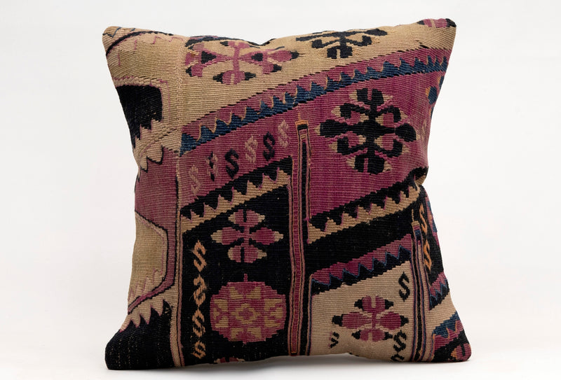 Kilim Pillow, 16x16 in. (KW40405075)