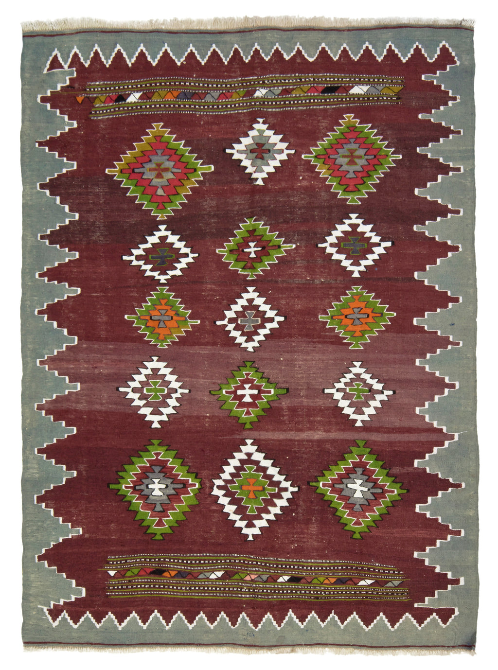 4'9"x6'9" Balikesir Kilim Rug (KW220180)