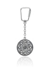 Handmade Filigree Sterling Silver Keychain (NG201020741)